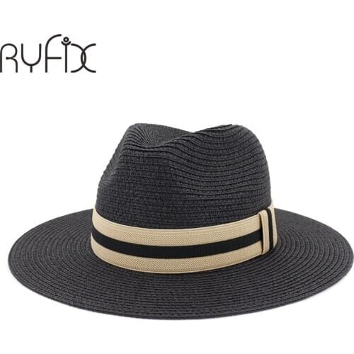 Fashionable and popular style straw hat for men and women outdoor holiday sun hat HA112