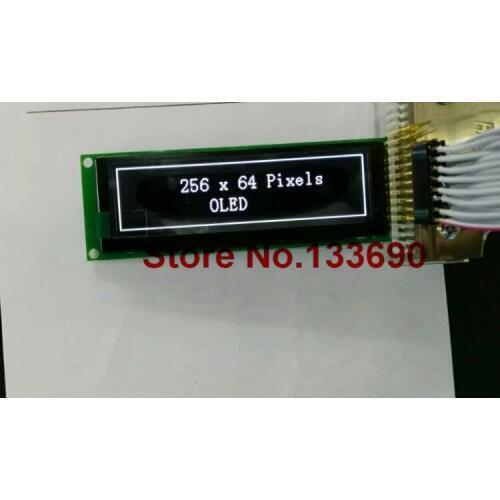 1pcs 3.12 inch 16PIN White OLED Module SSD1322 Drive IC 256*64 SPI/ 8Bit Parallel Interface