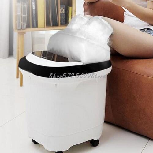Upgrade Fumigation Full Automatic Foot Bath, Foot Bucket, Foot Basin Heating, Constant Temperature, Electric Massage Over