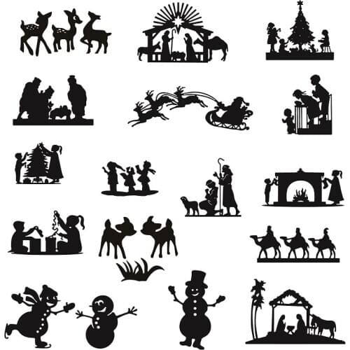 Christmas Dies Metal Cutting Dies for Scrapbooking Card Making Embossing Cuts Paper Stencil Craft New 2020 for Dies