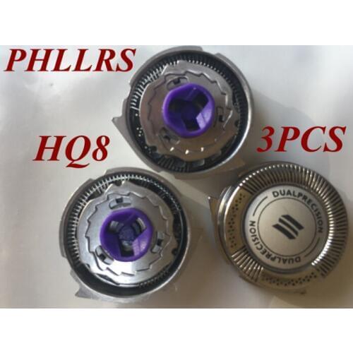 3pcs HQ8 Replace head razor blade for philips shaver HQ9 HQ8890 HQ8894 HQ6090 HQ6075 HQ7290 HQ7240 HQ7120 HQ7140 HQ7160 HQ711X