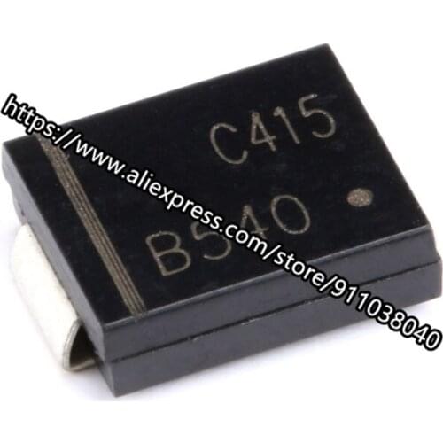 10-50pcs/lot Original genuine patch MBRS540T3G rectifier diode array 40V 5A SMC