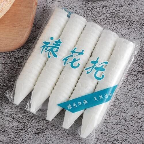 100Pcs/Bag Glutinous Rice Cake Decorating Care Rose Flower Piping Care Dessert Decor Kitchen DIY Cake Decorating Tool Supplies