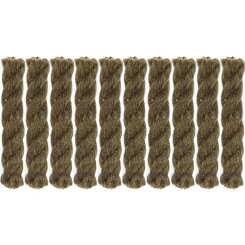 5/10PCS Tinder Rope Survival Fire Starter Waterproof For Hiking Waterproof Wax Rope