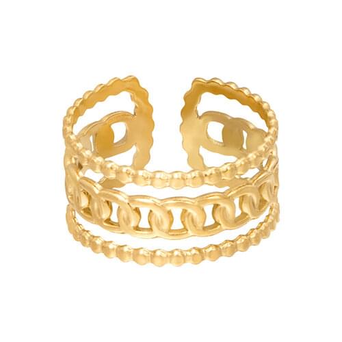 CANNER Women Rings 100%Real 925 Sterling Silver Minimalist Rings for Women Girls Vintage Adjustable Finger Rings Anillos Jewerly