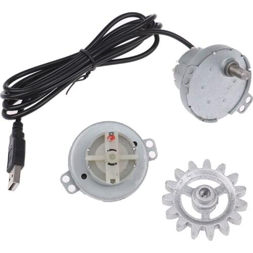 Automatic Rotisserie Grill Tools Metal DIY BBQ Rotary Frame Gear with USB Cable Motor DIY Automatic Rotary Frame Tool