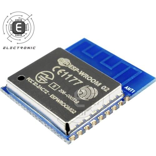 ESP8266 ESP-WROOM-02 Serial WIFI Model 2Mt bytes Remote Transceiver Wireless Module for ESP-13 Model ESP WROOM 02 4M 32Mbit