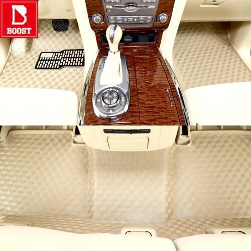 Boost Car Floor Mats For Honda Fit Vezel Shuttle Freed Splke 2011 2014 2015 Waterproof Automobile Auto Foot Pads