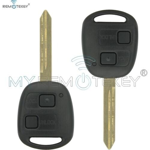 Denso(not Valeo) Remtekey 2pcs 2 Button 304mhz no 4c 4d67 Chip optioanl Toy47 Blade Keyless Entry For Toyota Rav4 Corolla Yaris