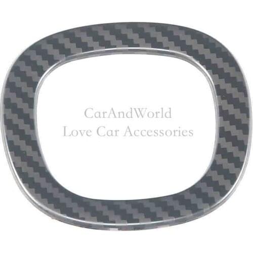 For Changan CS75 2018-2020 Stainless Steel Interior Steering Wheel Center Circle Sequin Cover Trims Car Moulding Accessories