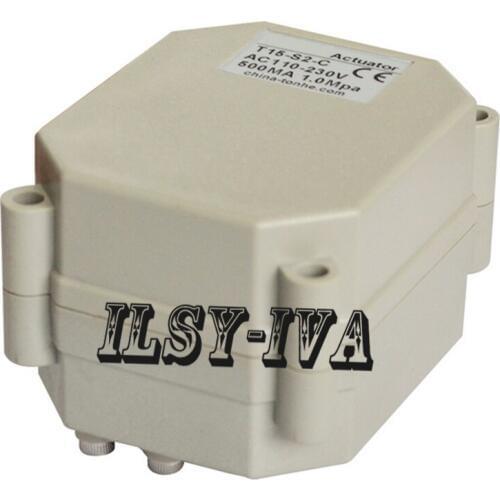 AC110~230V 2Nm Electric Actuator for NPT/BSP 1/2", NPT/BSP 3/4", NPT/BSP 1" valve