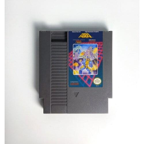 Mega Man 1 2 3 4 5 6 - Game Cartridge For NES Console 72 Pins 8bit