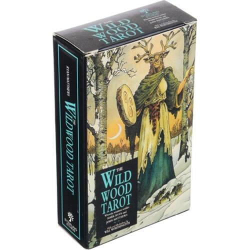 78-card tarot cards English version mysterious divination fate personal playing cards game for women wheel year rider dark artl