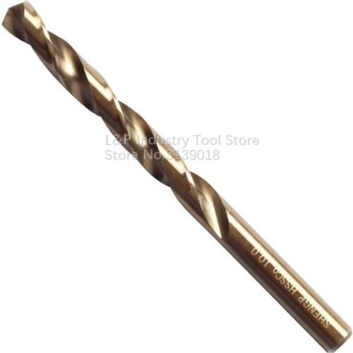 New Good Quality Cobalt HSSCO Solid Ground Straight Shank Electric Twist Drill Bit HSS-E DIN D1.3-1.95mm For Stainless Steel