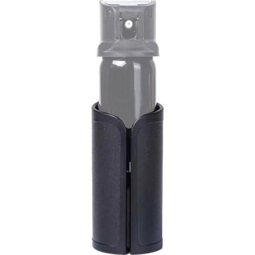 Open Tope Polymer Pepper Spray OC Pouch, Duty Gear Mace Spray Holder Pouch, Matt Black