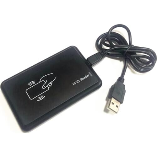 RFID IC / id-usb interface reader 13.56MHz driveless Android card reader USB card reader 10 digit card number