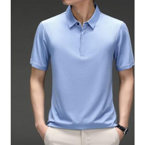 High Quality Classic Solid Color Polo Shirts Men Cotton Summer Short Sleeve Casual Tee shirt Homme Slim Fit Camisa Polo T1040