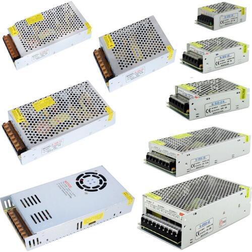 12V LED Transformer Power Supply Switch Adapter AC 110V-220V TO DC 12V 2A 3A 5A 10A 20A 30A 40A 60A Driver For Led Strip Lights