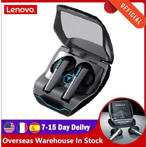 Original Lenovo XG02 tws Gaming Earphones Wireless Low Latency Headset Noise Reduction touch control Earbuds Headphones with Mic