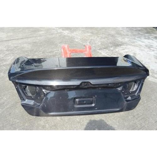 High Quality Carbon Fiber Rear Trunk Hood Lid Spare Bonnets Boot Flaps Cover For Honda Accord 2018 2019 2020 2021