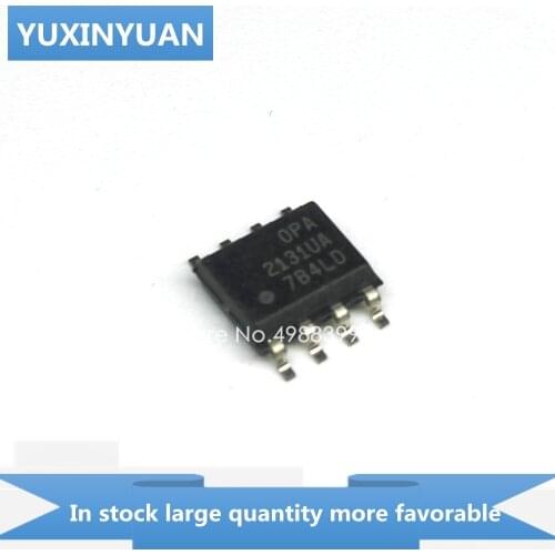 YUXINYUAN 10PCS/LOT OPA2131UA OPA2131 OPA 2131UA A2131UA SOP8 in stock in stock