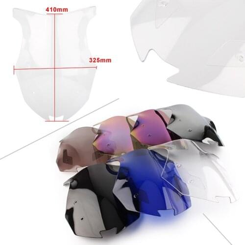ZX1000 SX 2017-2018 Motorcycle Windshield Windscreen Double Bubble For Kawasaki Ninja 1000 Z1000SX 2017 2018