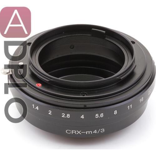 Pixco lens Adapter Suit for Contarex CRX Mount Lens to Micro4/3 M4/3 GM1 Camera GX7 GF6 GH3 E-PL6 E-P5 E-PL5 Focus infinity