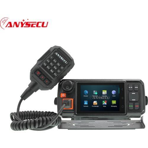 Anysecu 4G Android Network Transceiver GPS Walkie Talkie 4G-W2 Plus POC mobile Radio Anysecu N60 plus Android Wifi Car Radio