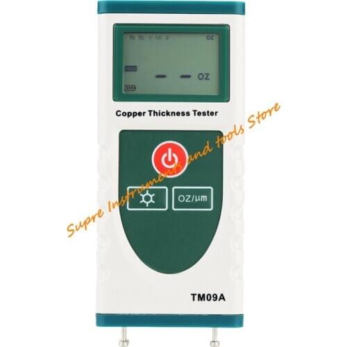 TM09A TM09B digital copper clad laminate testing instrument PCB copper foil thickness gauge