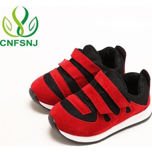CNFSNJ new spring autumn boys girls shell headboard sneakers breathable stripes stretch casual non-slip shoes 21-25