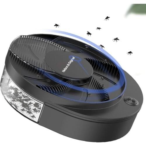 2021 New Upgraded USB Electric Flytrap Automatic Pest Catcher Fly Killer Spin Fly Trap Device Insect Pest Reject Control Catcher