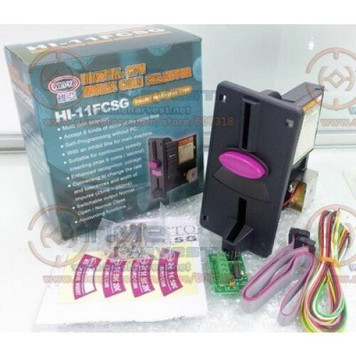 Multi Coin acceptor multi-coin coin accepter Multi Selector for arcade game machine slot game machine parts accessories