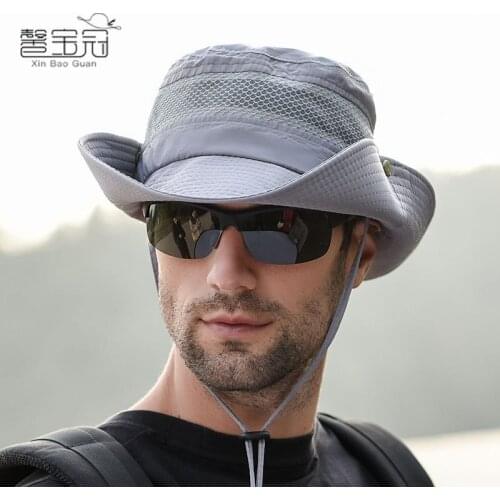 Outdoor fishing mountaineering hat men summer sun hat sun hat summer fisherman hat men