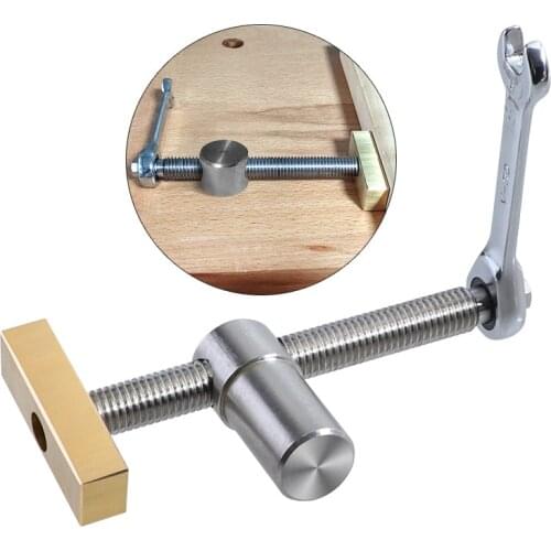 Woodworking Desktop Clip Fast Fixed Clip Quick Clamp Adjustable Carpenty Fixture Clamping Elements for 20MM Hole