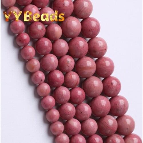 AAAAA Natural Red Rhodochrosite Stone Beads For Jewelry Making Rhodonite Round Loose Beads DIY Bracelets Accessories 4 6 8 10mm