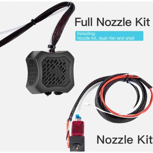 Creality Full Nozzle Kit for ENDER-3V2 3D Printer High Quality 3D Printer Accessories Drop Shipping