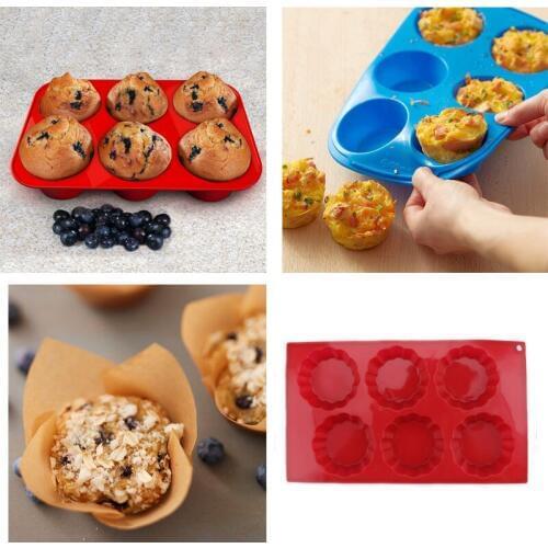 Silicone mold Cake Chocolate Mold wedding Cake Decorating Tools 6holes Cake Mold