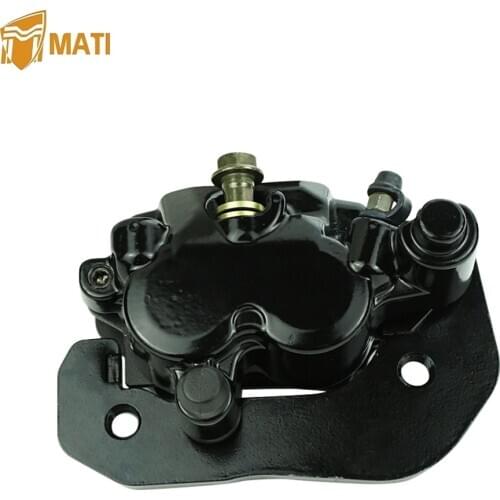 Mati Left Rear Brake Caliper Assembly for ATV Can Am Renegade Outlander 500 570 650 800 850 1000 with Pads Replacement 705600860