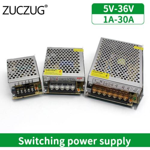5V 12V 24V Power Transformers 220V 12V 1A 2A 3A 5A 10A 15A 20A 5V 24V Converter 220V 110V To 5 12 24 V Volt Transformers
