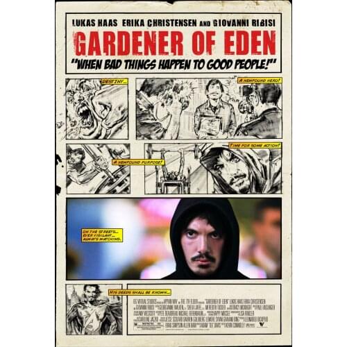 Gardener of Eden Movie Art print Silk poster Home Wall Decor