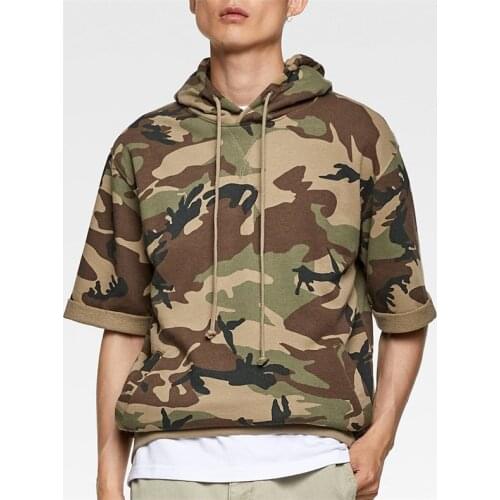 UVRCOS Mens Camouflage Hoodies