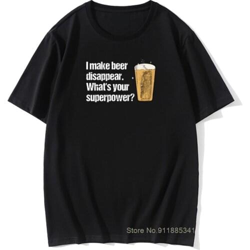 Vintage T-shirts Men Beer Gifts Tshirt Funny Beer Sayings Adult T Shirts Short Sleeve Coupons 100% Cotton Simple Style Tees