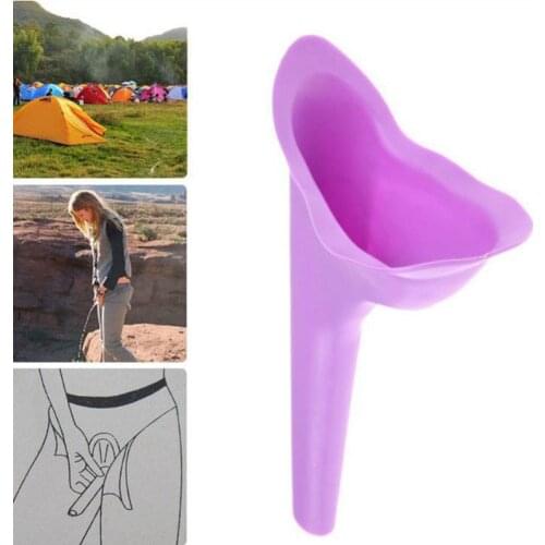 Women Urine Funnel Bottle Outdoor Travel Hiking Car Stand Up Pee for Ladies Portable Handle Woman Daily Urination Funnel Device