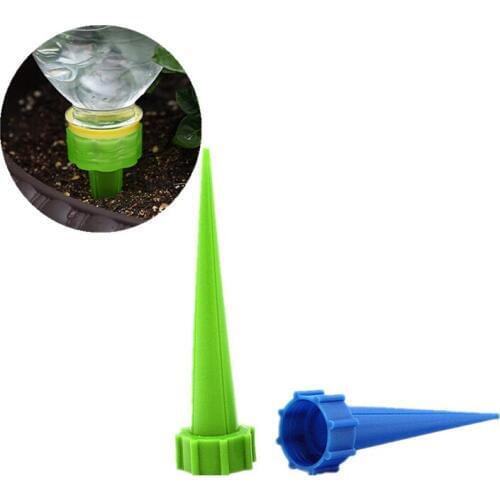 4PCS Garden Automatic Watering Irrigation Kits Plant Flower Water Control Drip Cone Spike Waterer Bottle Irrigation System