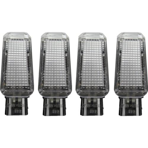 2pcs 8KD947415C Car White Door Panel Interior Warning Light Lamp For VW Sharan Phaeton Seat Audi A1 A2 A3 A4 A5 A6 A7