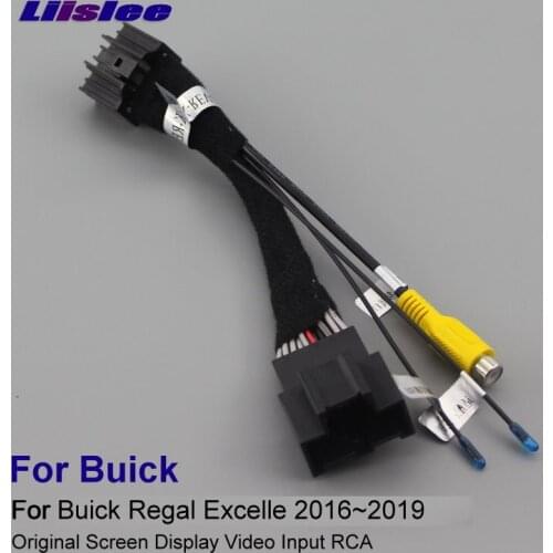 Car Rear View Camera RCA Adapter Wire For Buick Regal Excelle 2016-2019 Original Connector Cable 20 pins