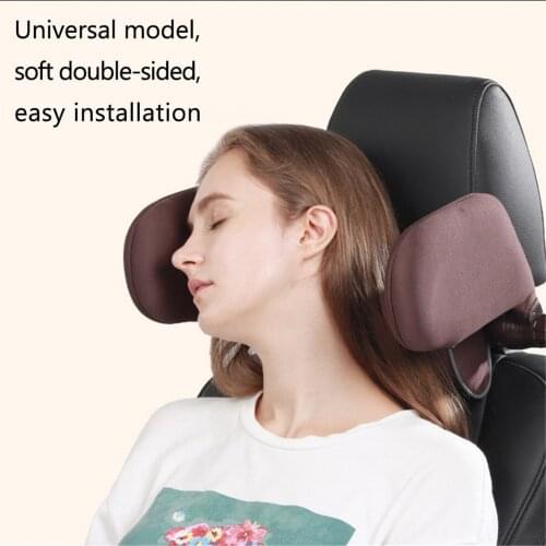 Car Neck Headrest Pillow For Kids Adults Cushion Seat Support Head Restraint Seat Pillow Headrest Neck Travel Sleeping Cushion
