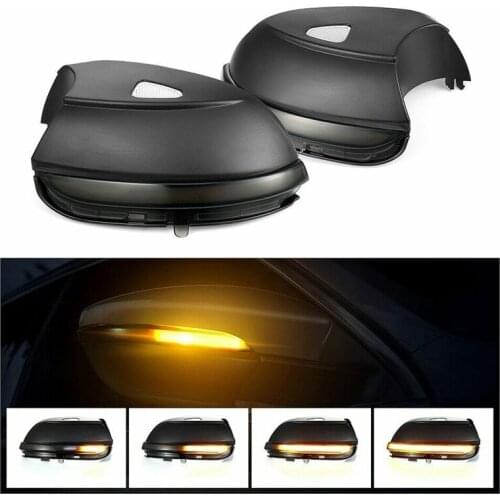 Car Dynamic Side Wing Mirror Blinker LED Turn Signal Light for Scirocco MK3 2009 2015