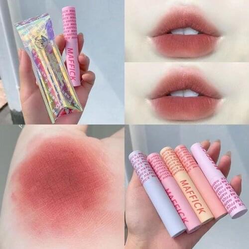 Lip Tube Matte Liquid Lipstick Waterproof Long Lasting Lip Stick Smooth Lip Gloss Moisturizer Lip Tint Cosmetic Lip Makeup