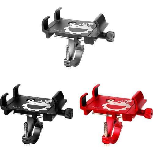 For iPhone X XS 7 8 Phone Holder Bike Motorcycle Handlebar Holder Bike Stand Bracket Bicycle Mount Bracket For Samsung Galaxy